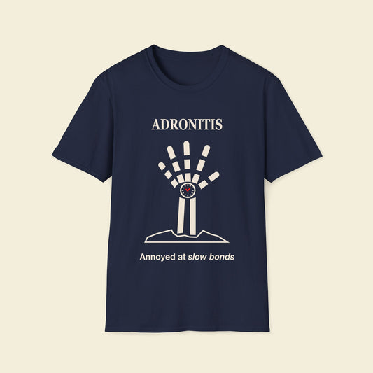 Adronitis – Minimalist Psychology Tee Navy