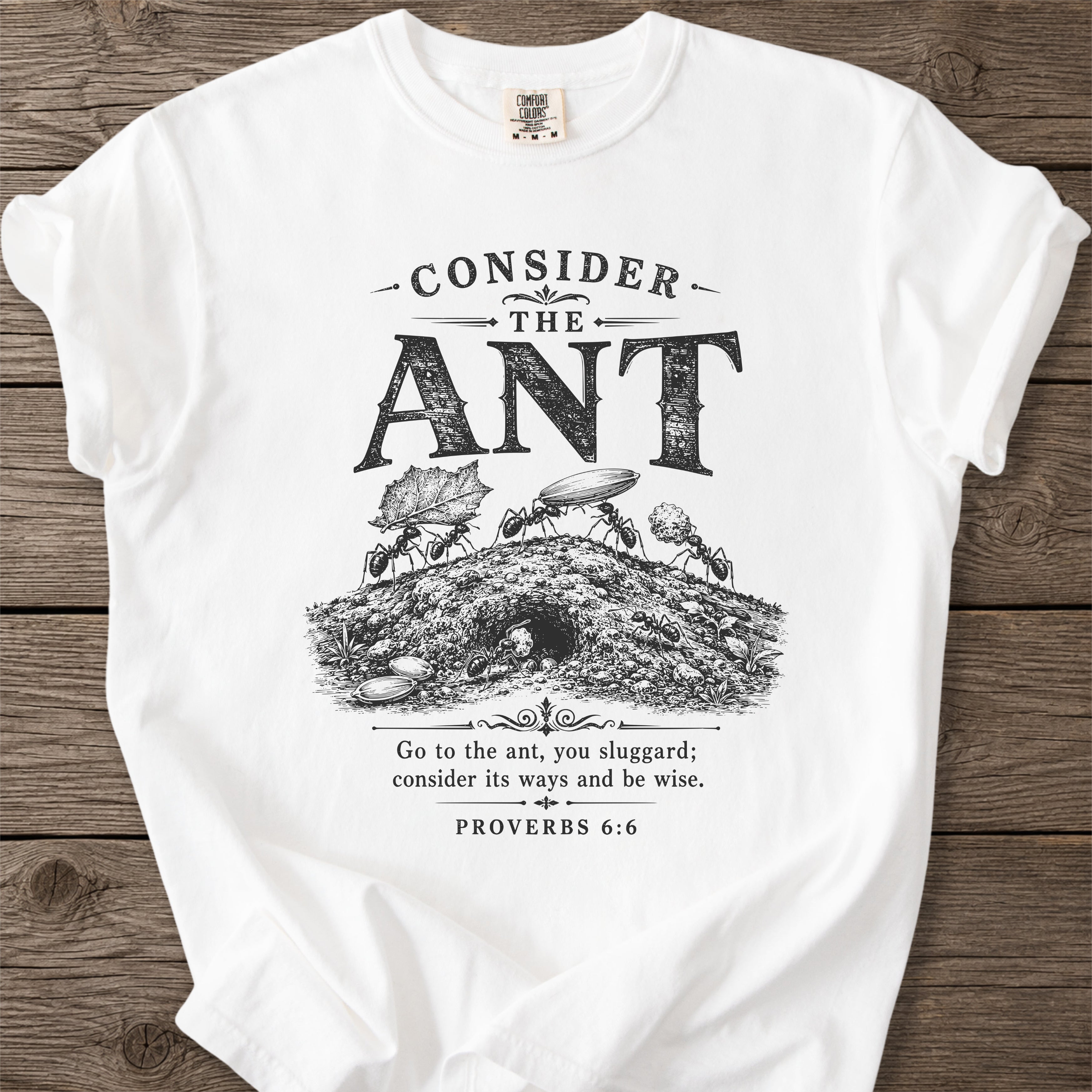 Proverbs 6:6 T-Shirt