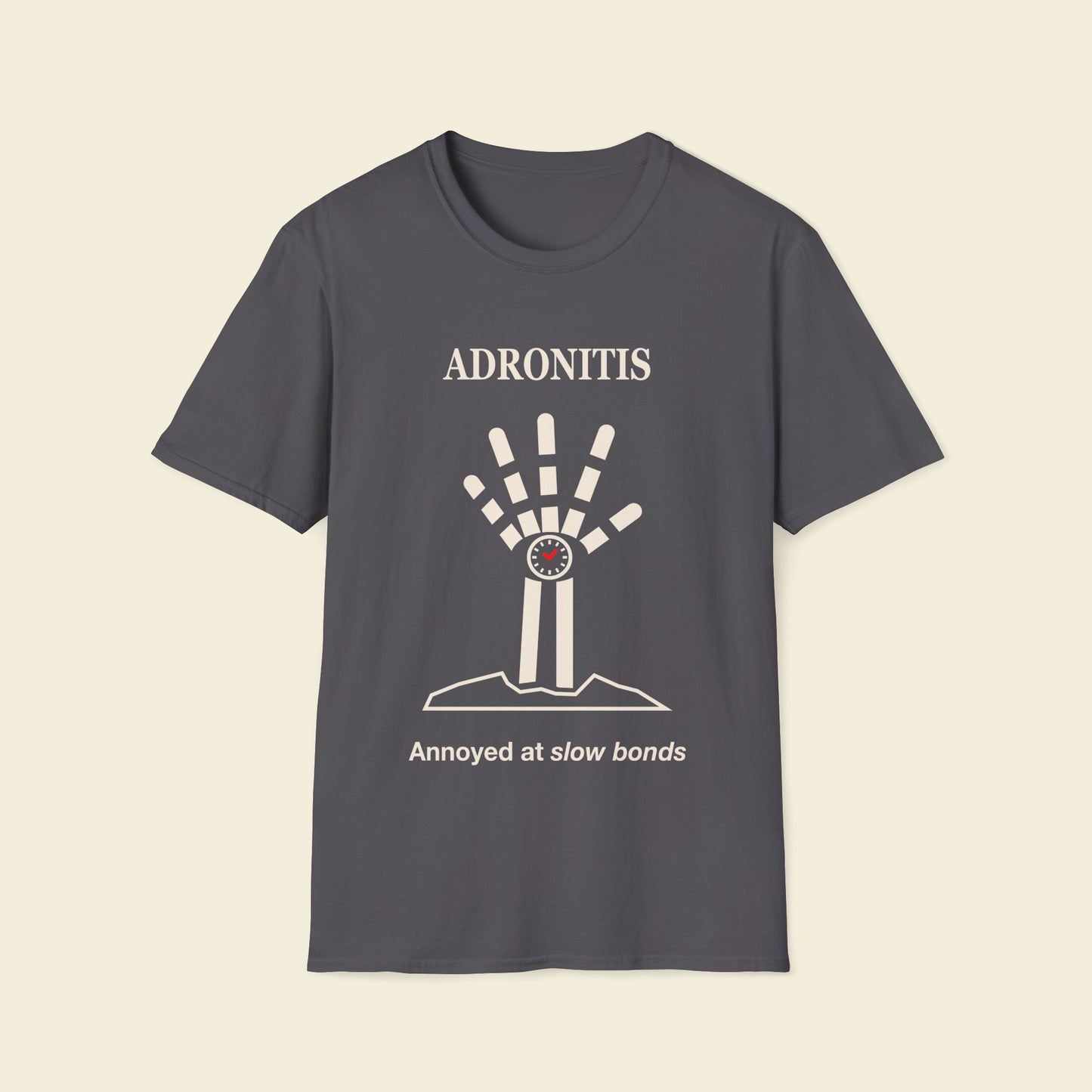 Adronitis – Minimalist Psychology Tee Charcoal