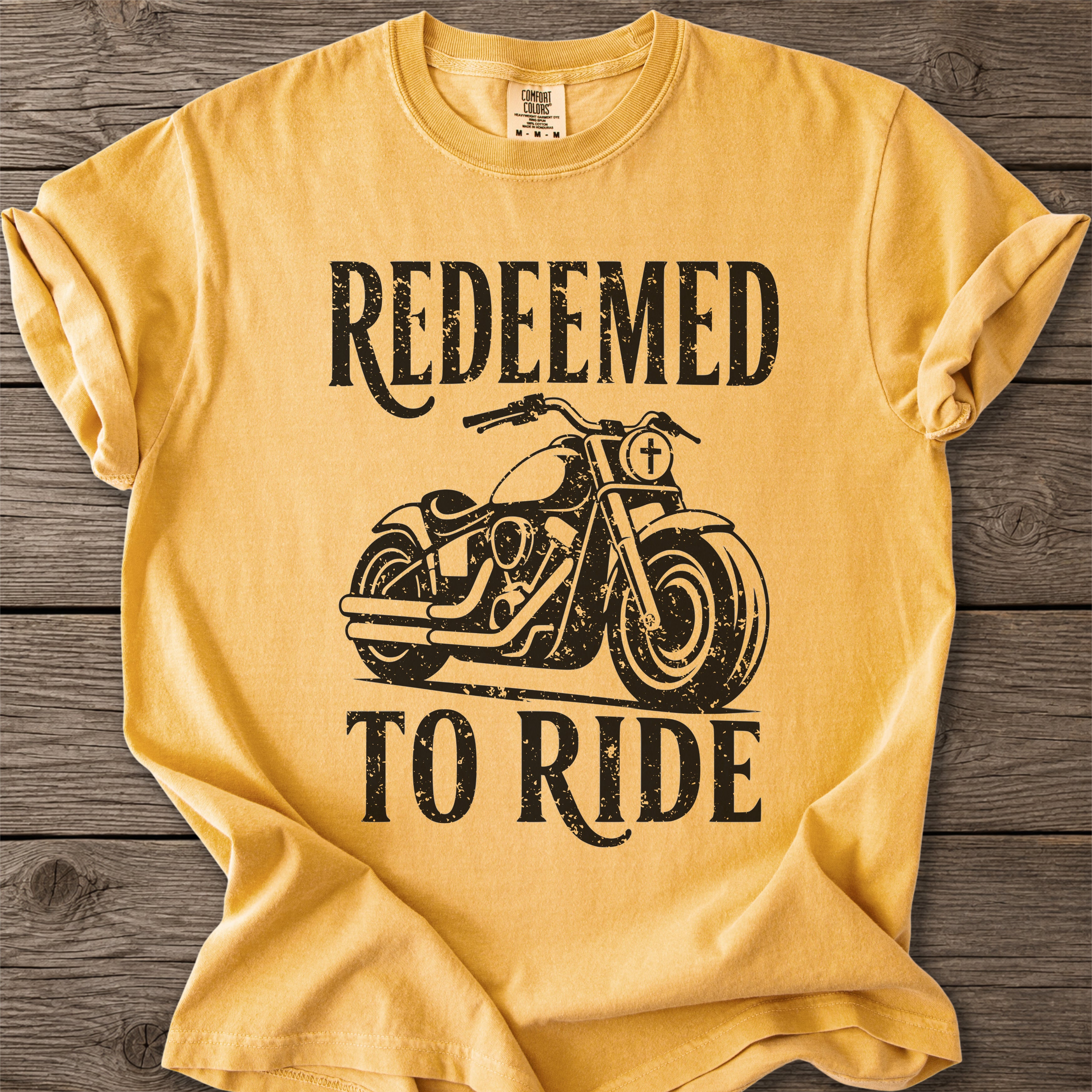 Redeemed to Ride Motorcycle T-Shirt