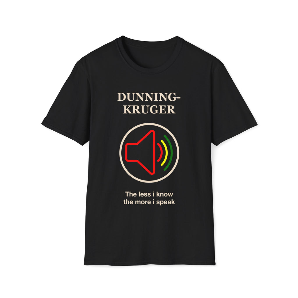Dunning–Kruger T-Shirt