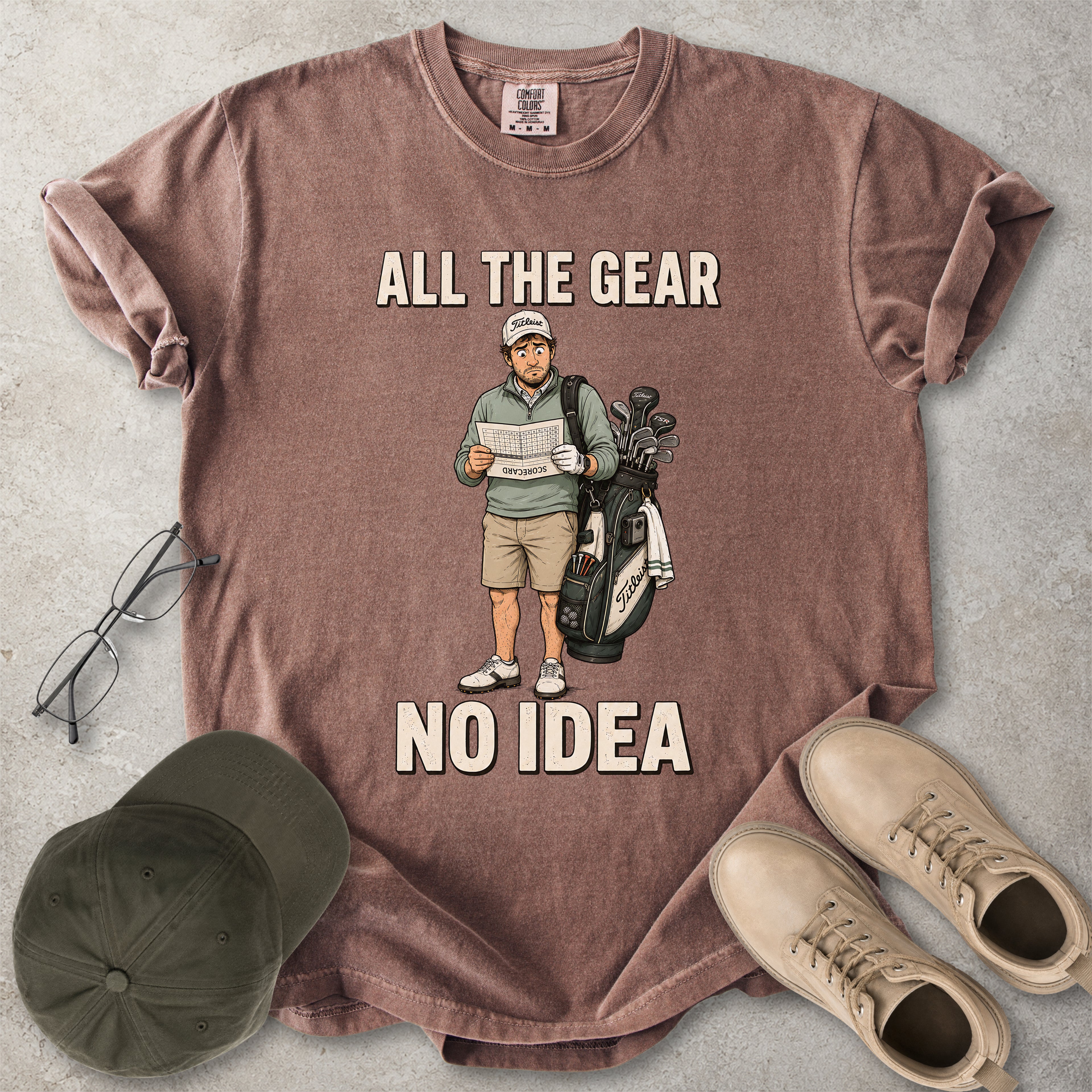 All the Gear No Idea Golfer T-Shirt