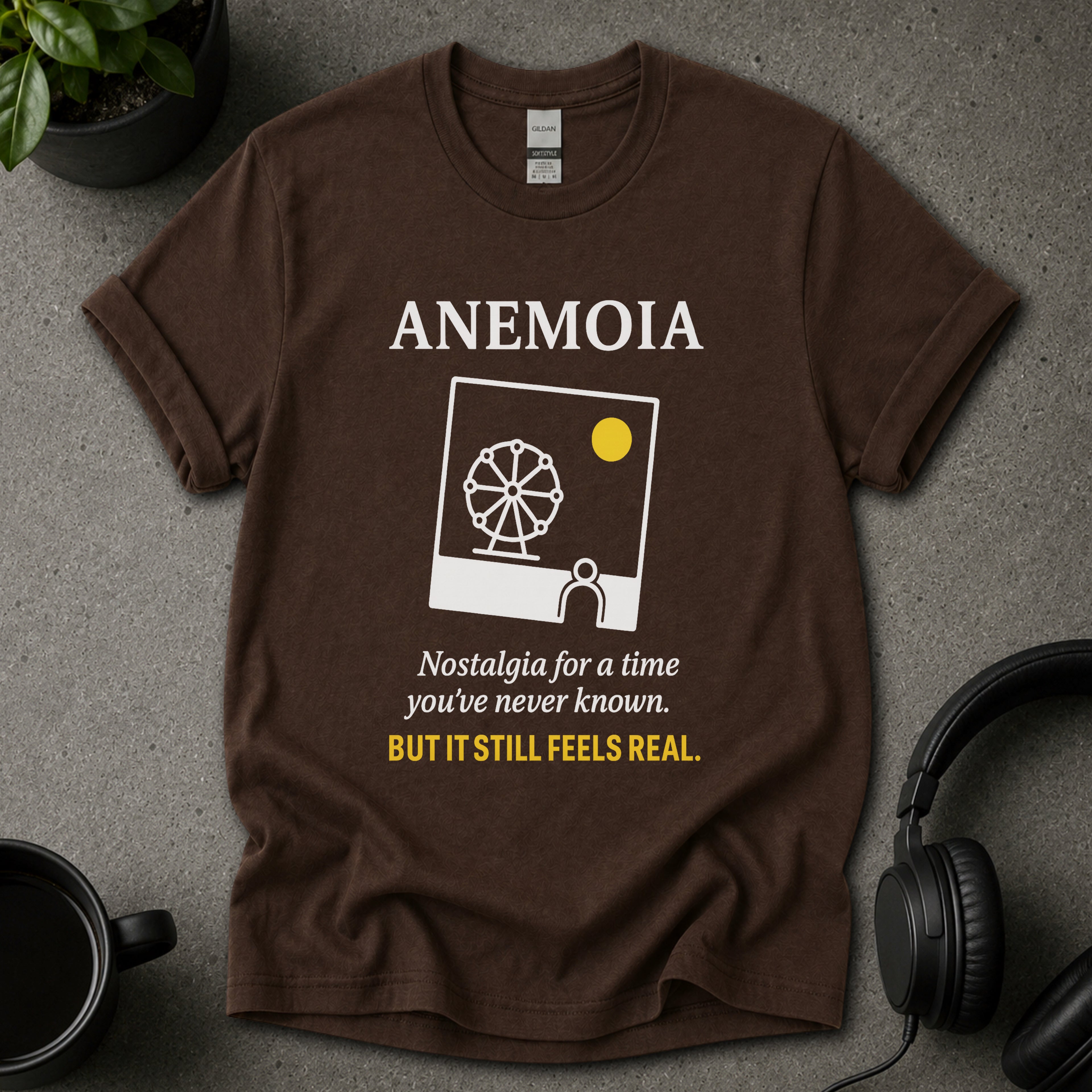 Anemoia Nostalgia Graphic T-Shirt