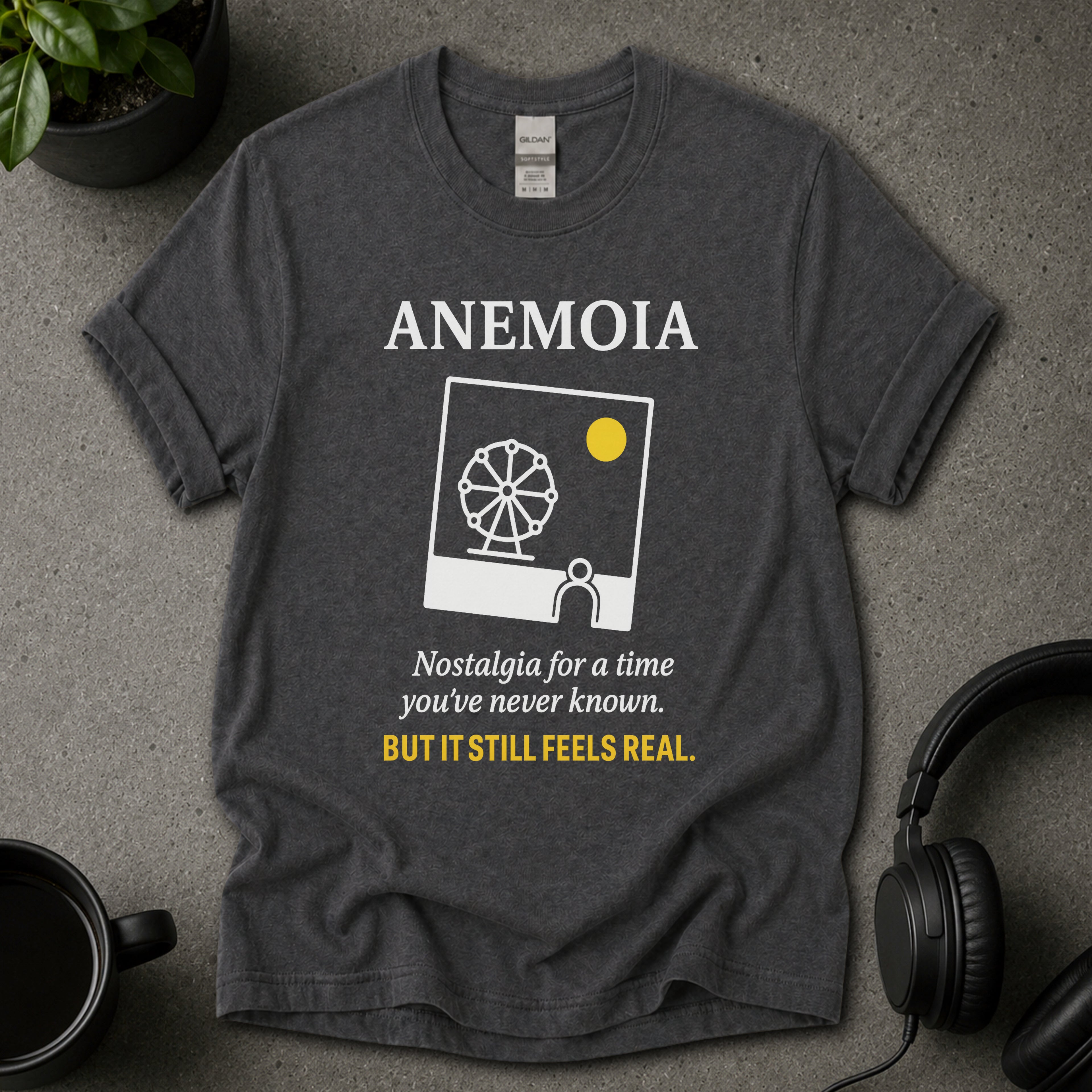 Anemoia Nostalgia Graphic T-Shirt