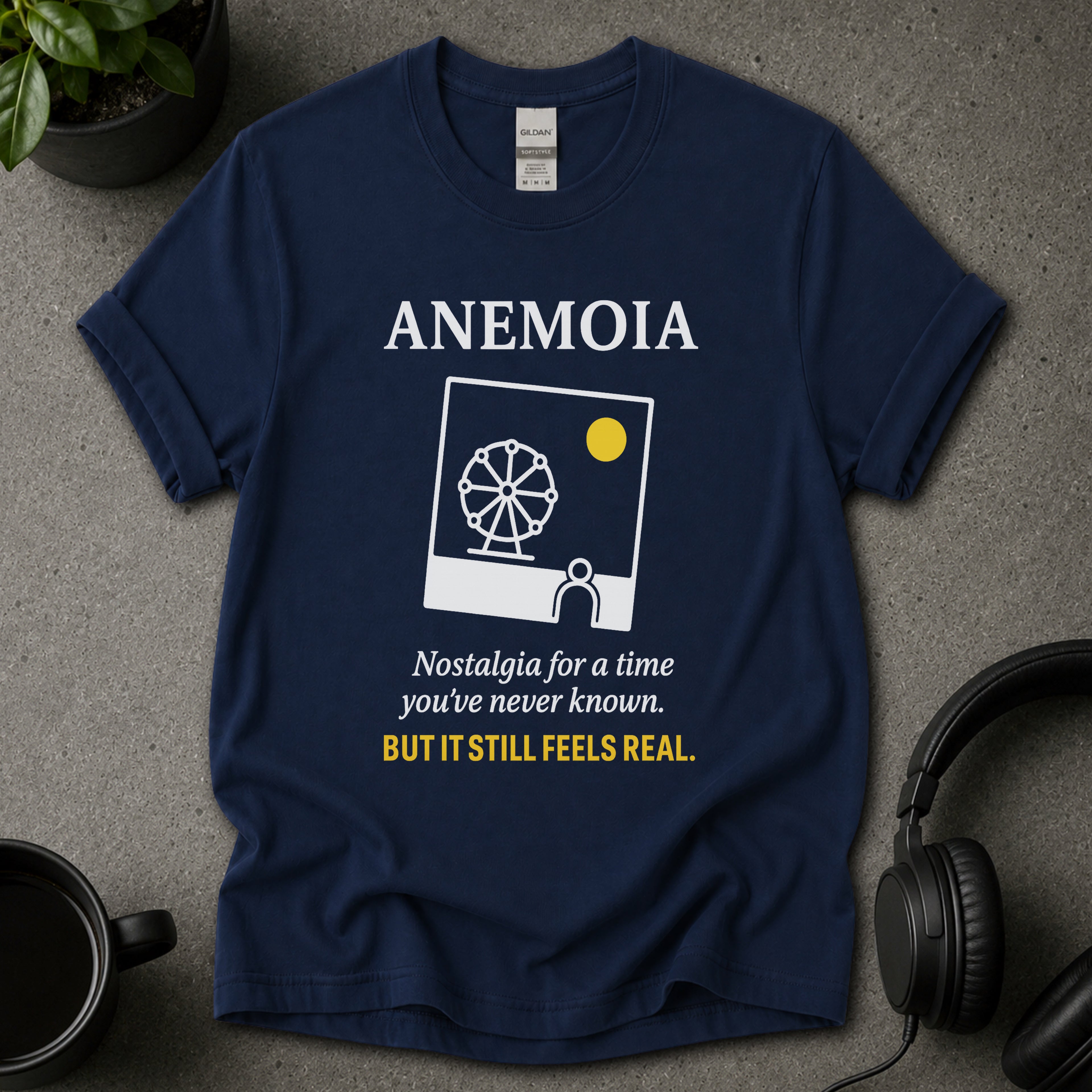 Anemoia Nostalgia Graphic T-Shirt