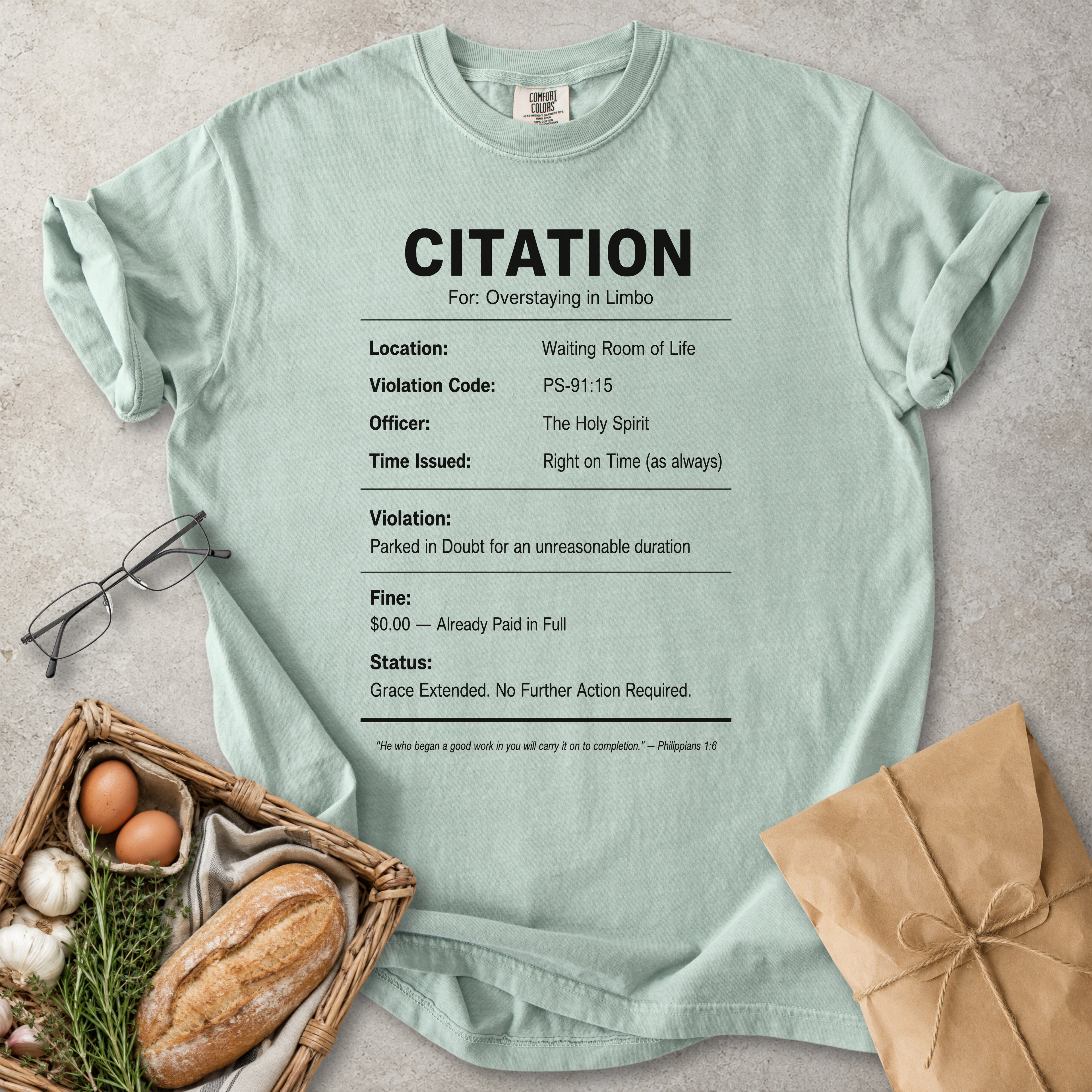 Faith Citation Christian Faith T-Shirt