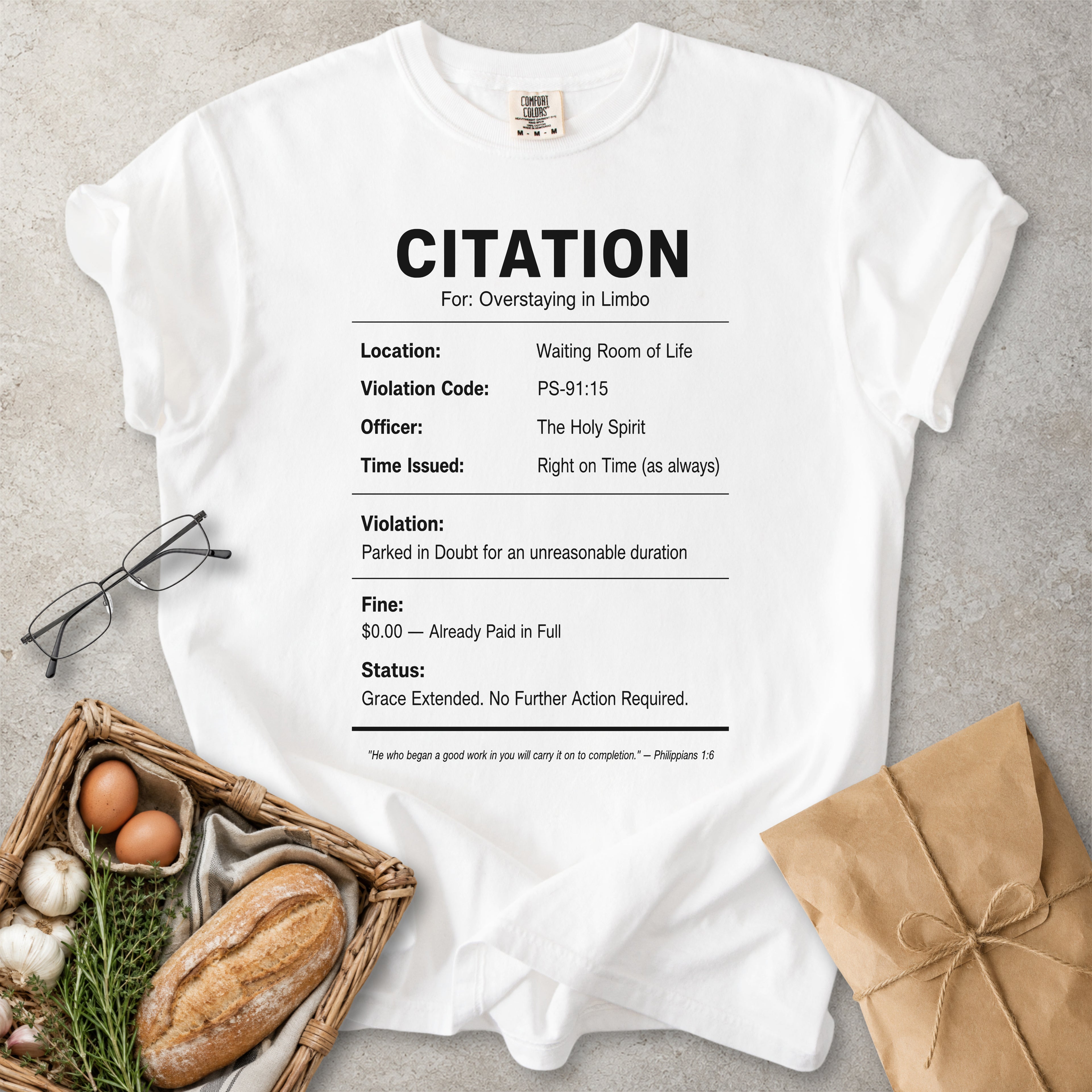 Faith Citation Christian Faith T-Shirt