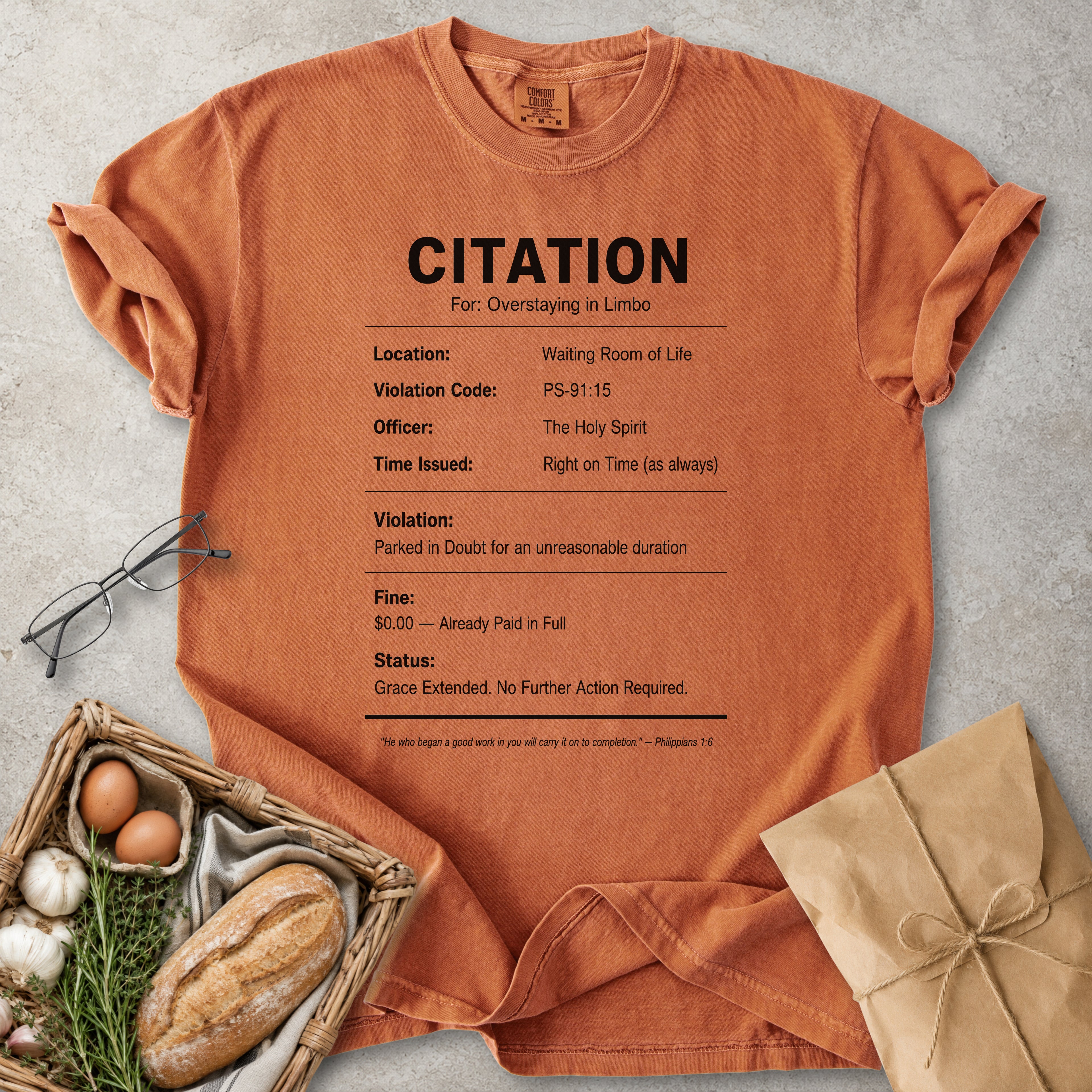 Faith Citation Christian Faith T-Shirt