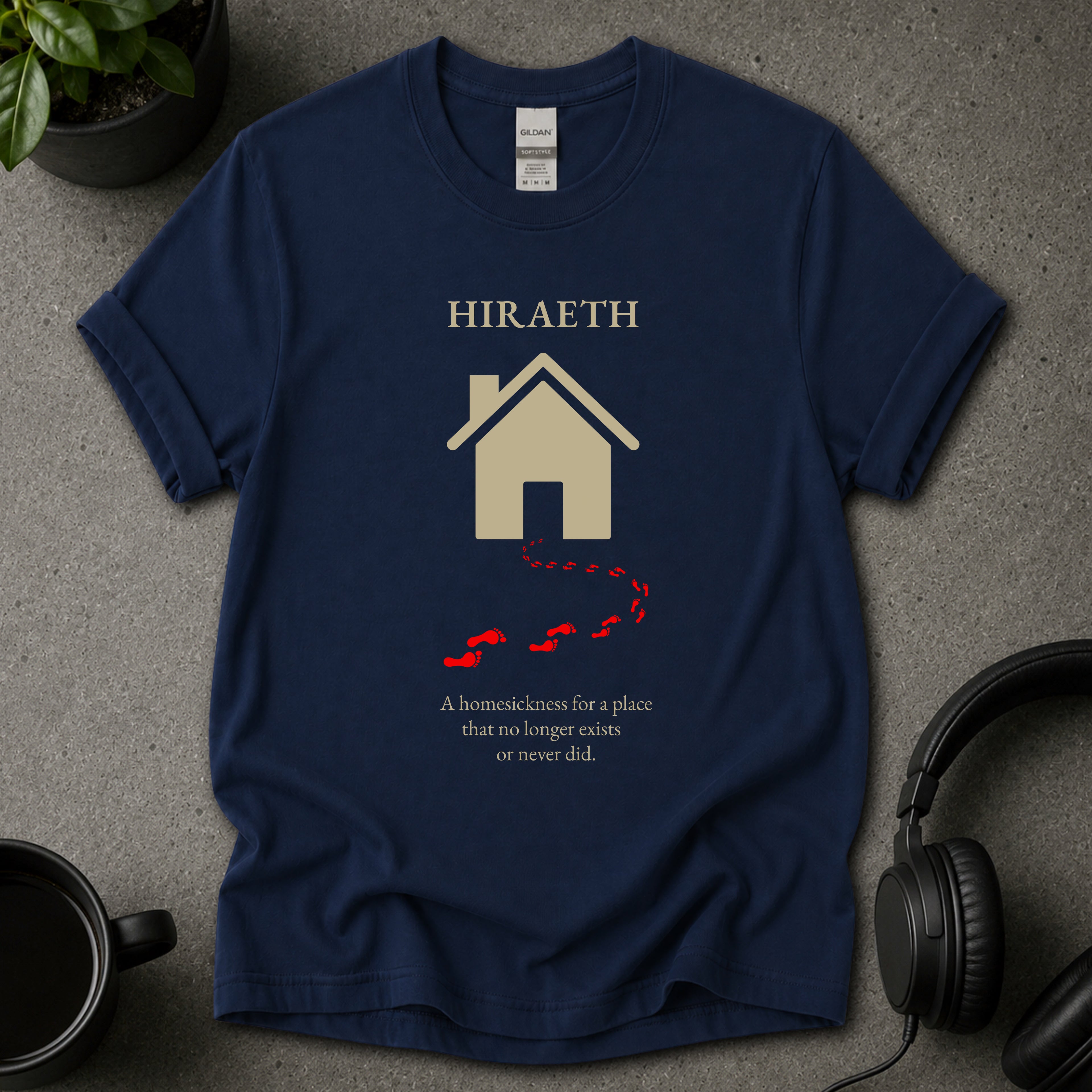 Hiraeth Nostalgia Graphic T-Shirt