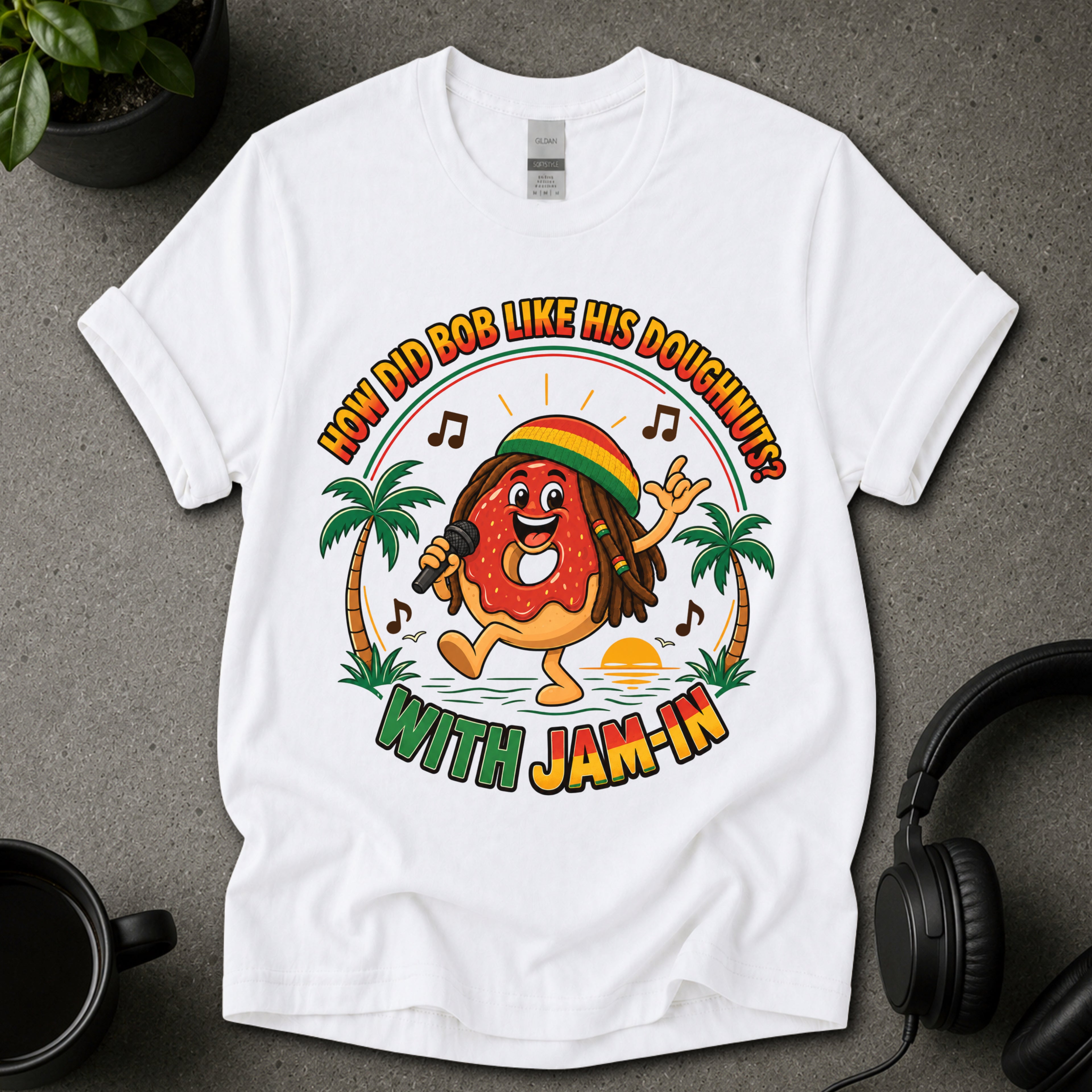 Rasta Doughnut T-Shirt