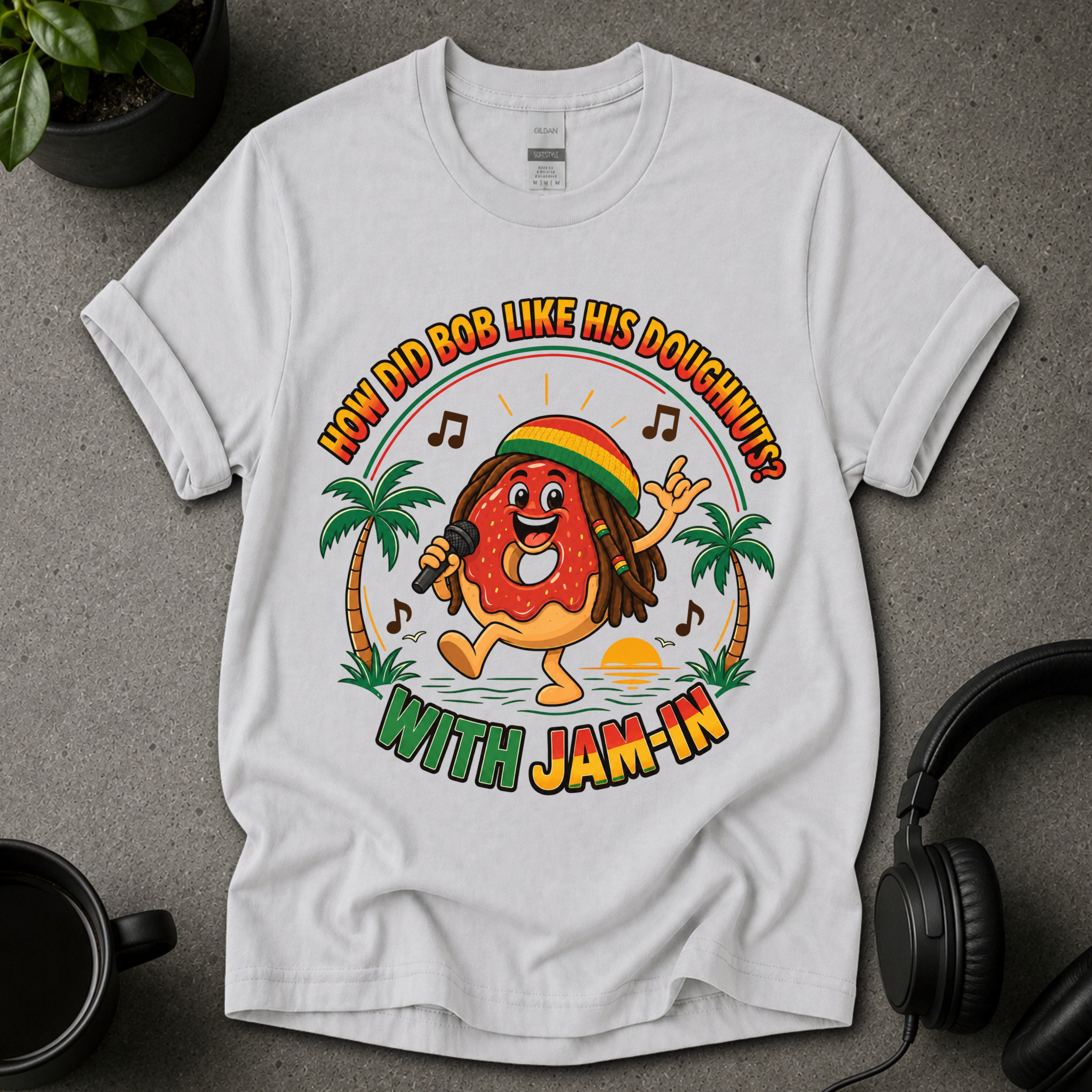 Rasta Doughnut T-Shirt