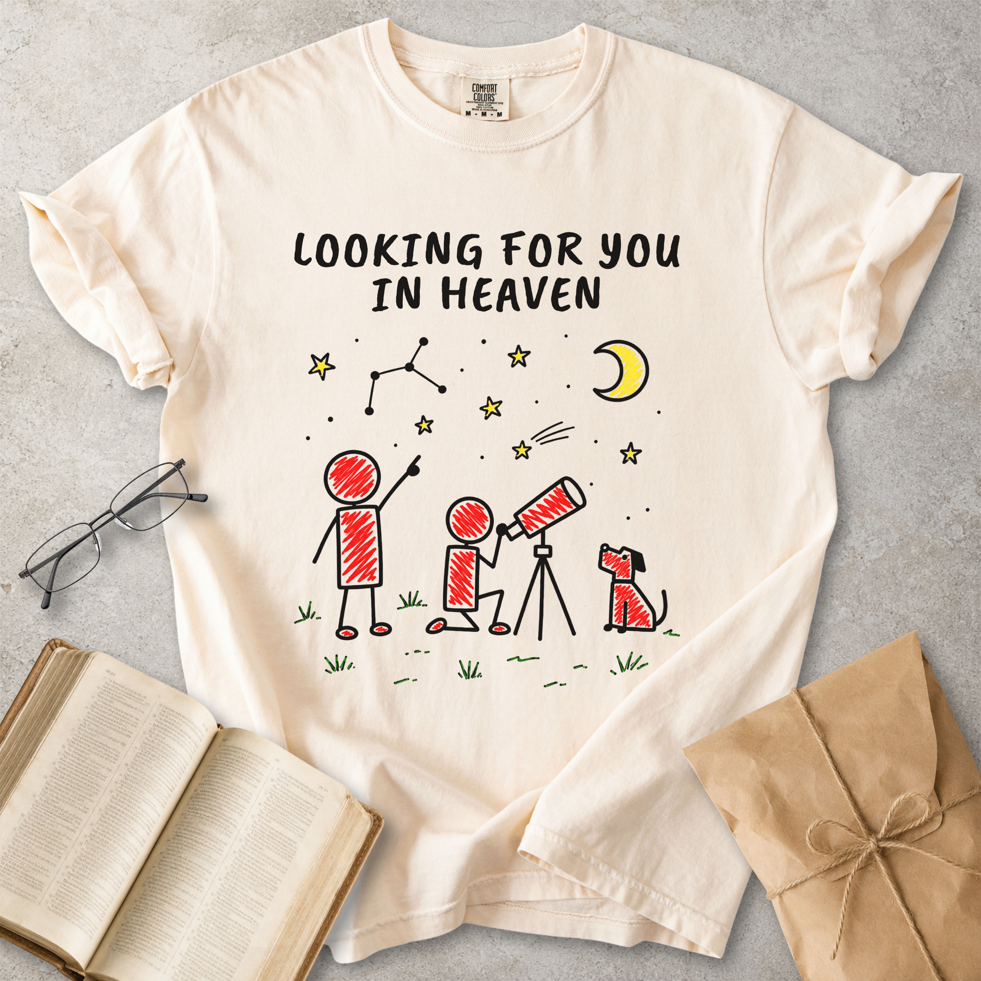 Looking For You In Heaven Memorial T-Shirt