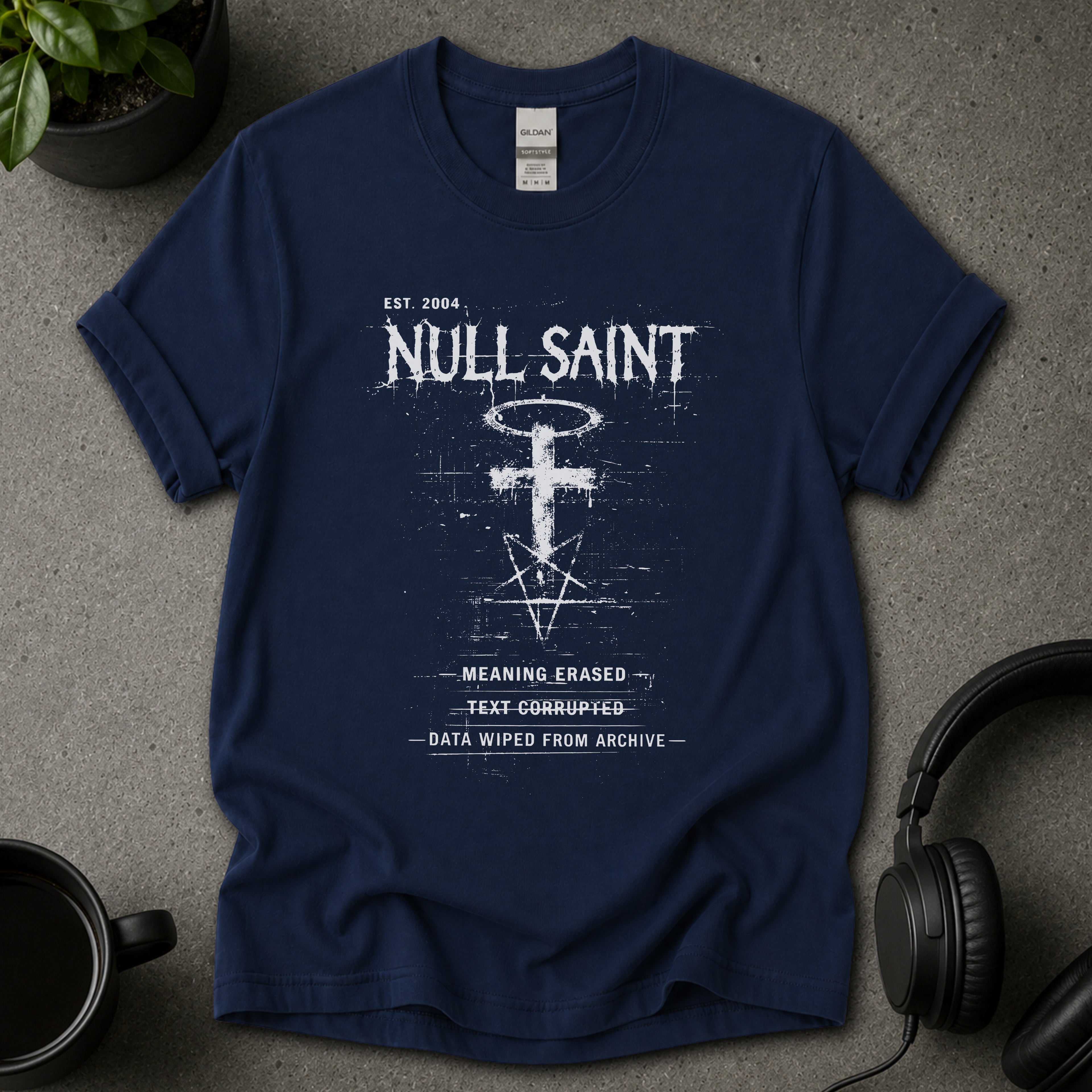 Null Saint Dark Graphic T-Shirt