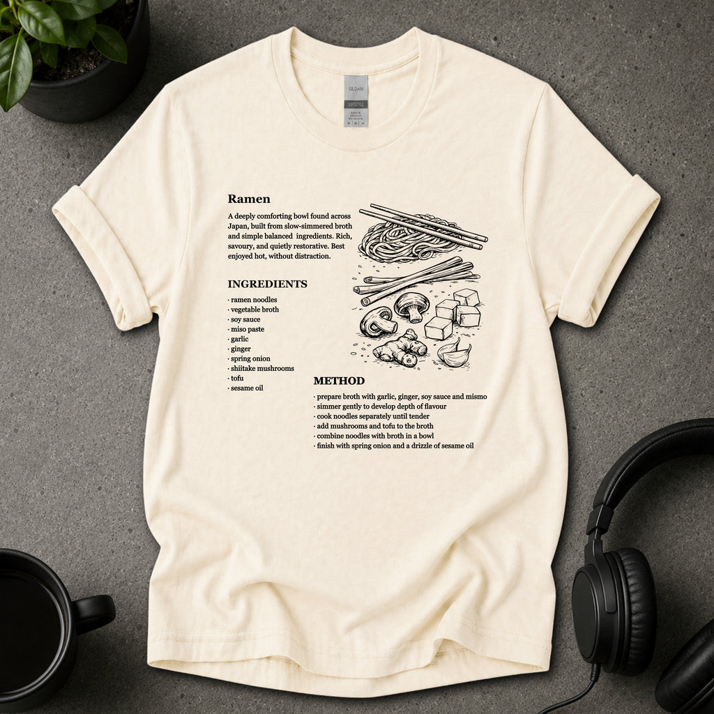 Ramen Recipe T-Shirt