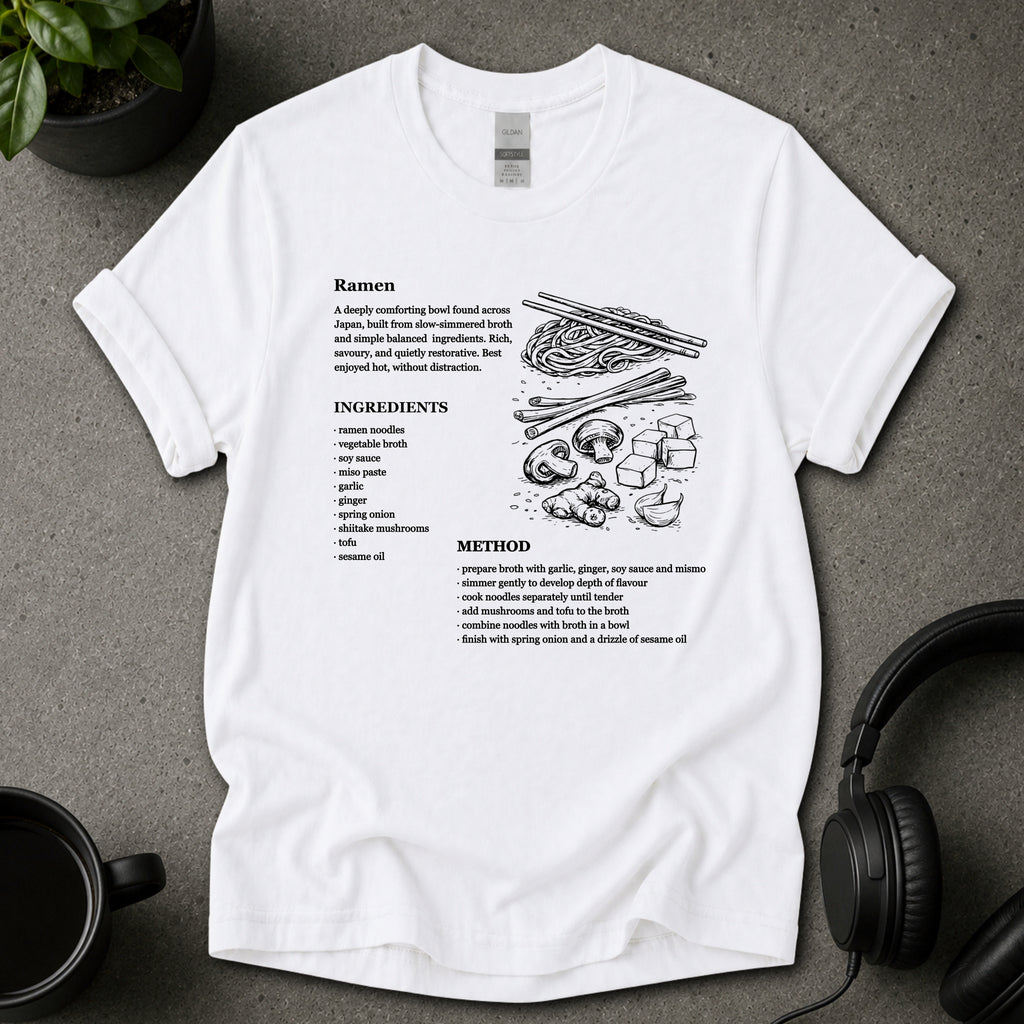 Ramen Recipe T-Shirt