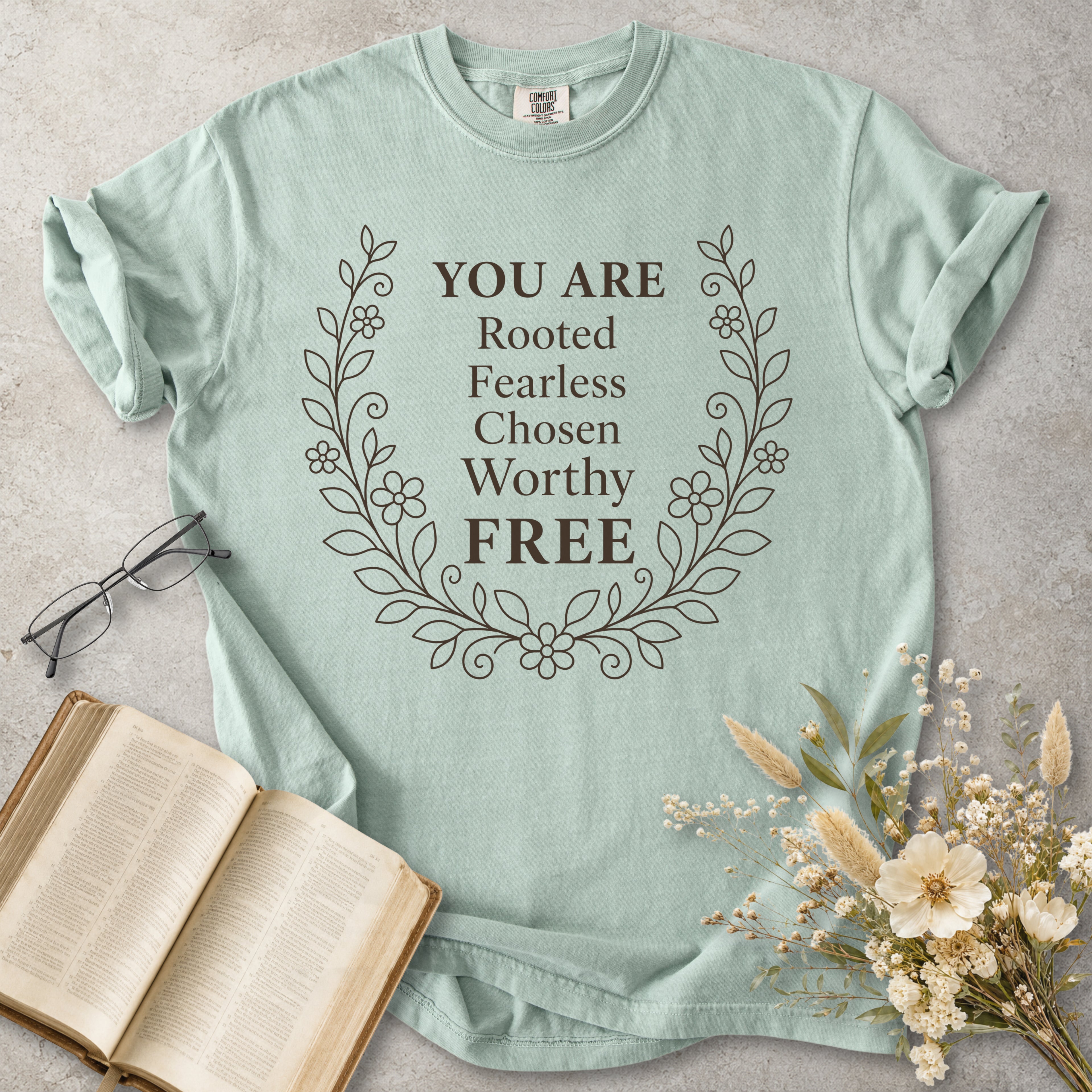 You Are Free Christian Faith Affirmation T-Shirt