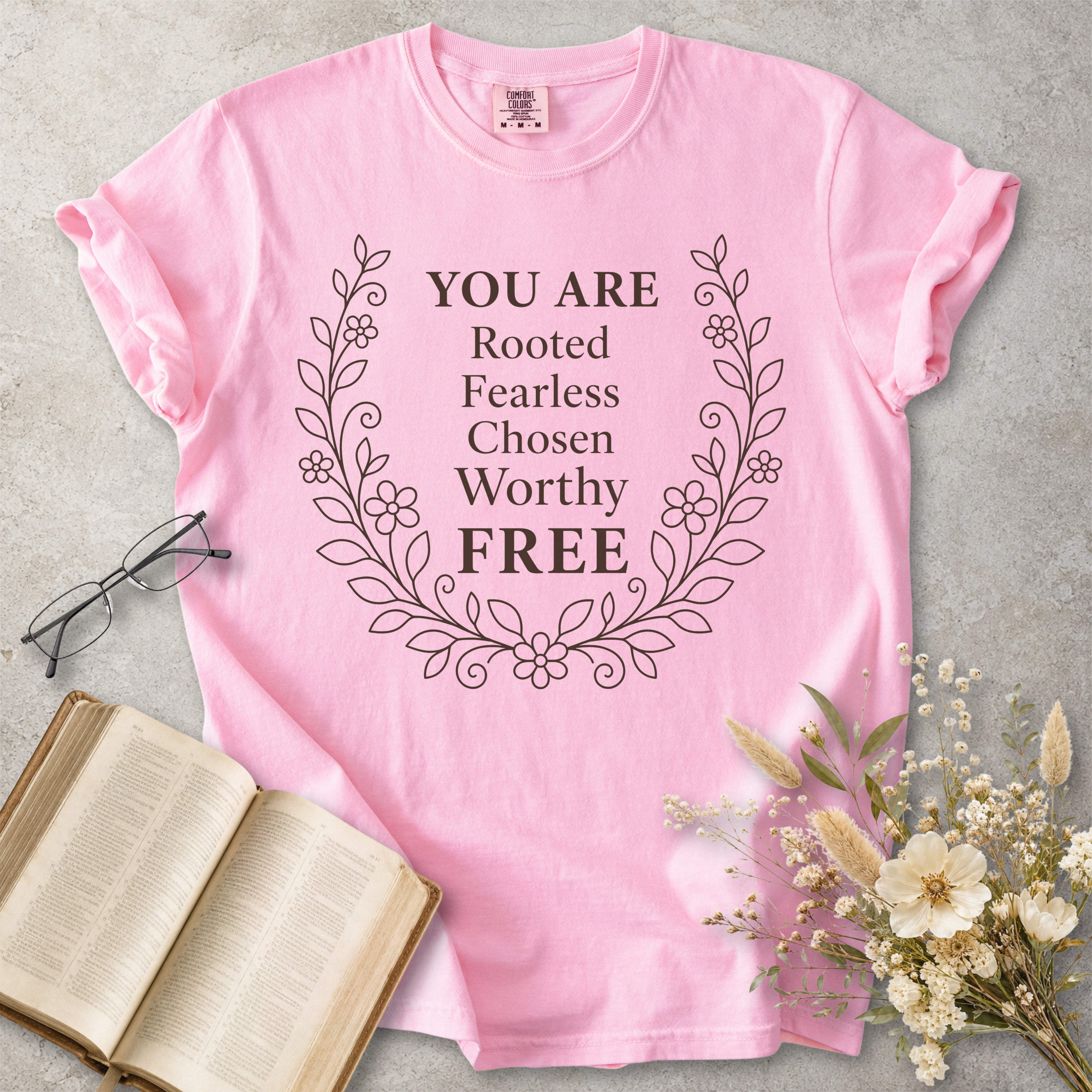 You Are Free Christian Faith Affirmation T-Shirt