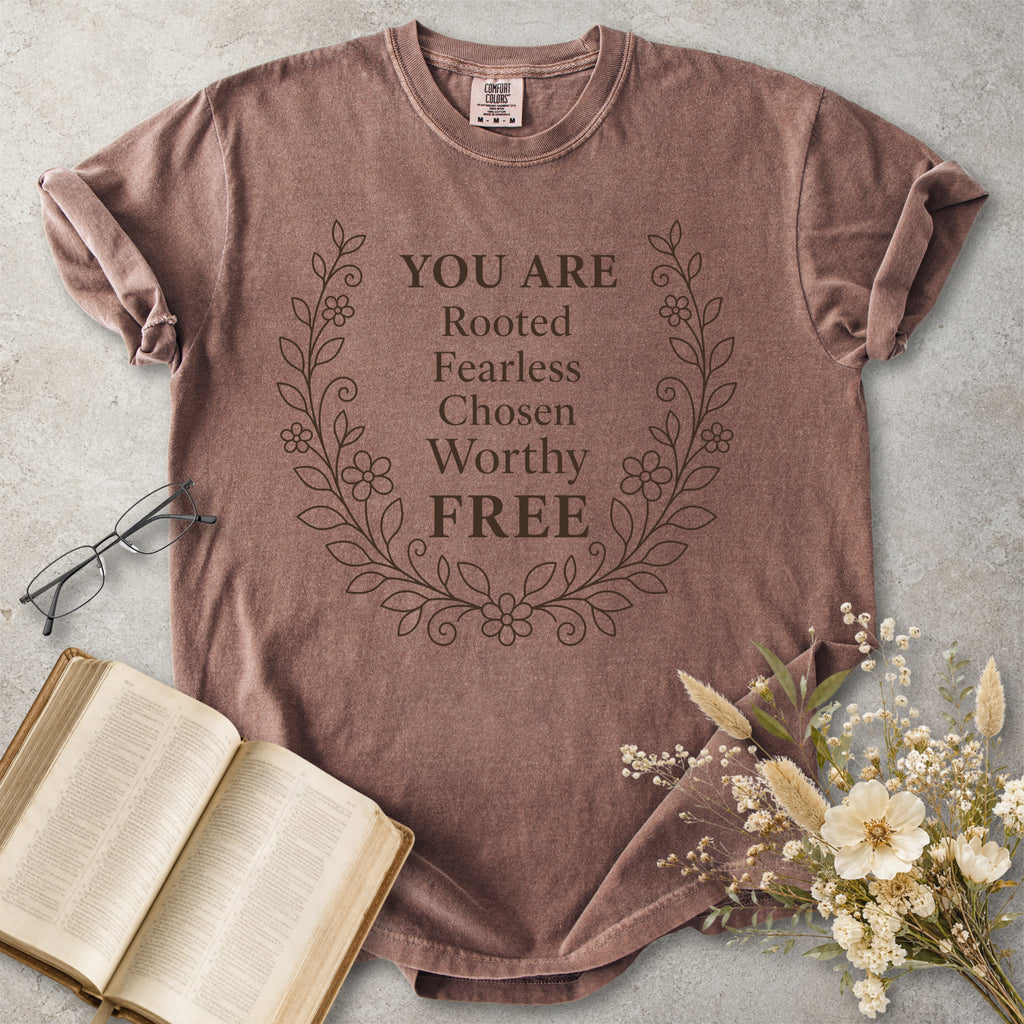 You Are Free Christian Faith Affirmation T-Shirt