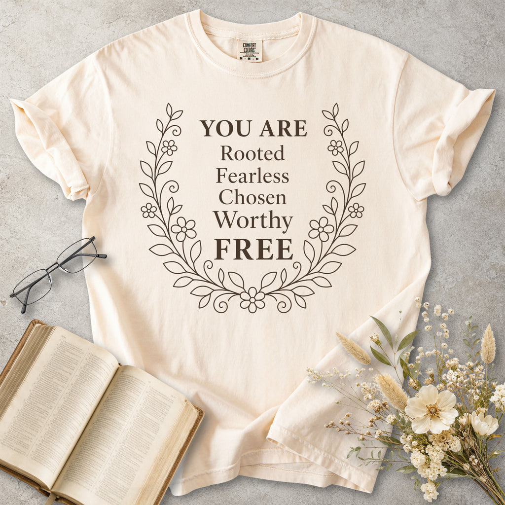 You Are Free Christian Faith Affirmation T-Shirt