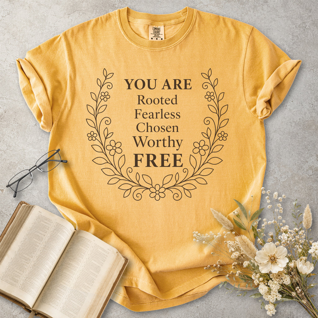 You Are Free Christian Faith Affirmation T-Shirt