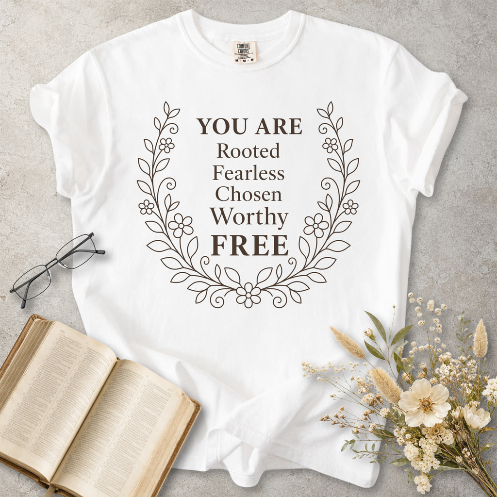 You Are Free Christian Faith Affirmation T-Shirt