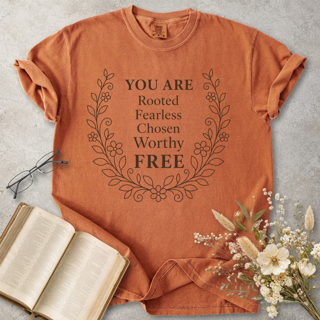 You Are Free Christian Faith Affirmation T-Shirt