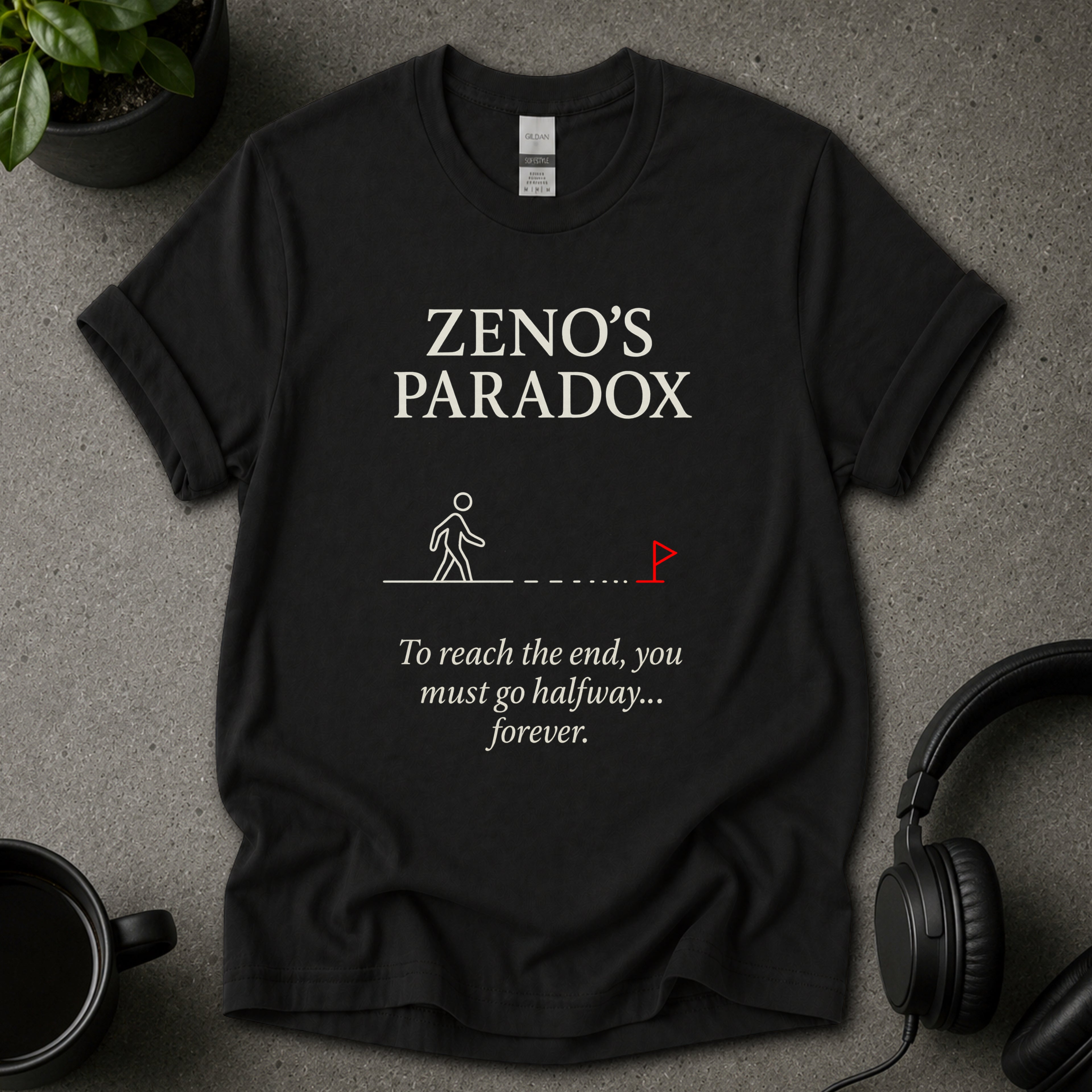 Zeno's Paradox T-Shirt