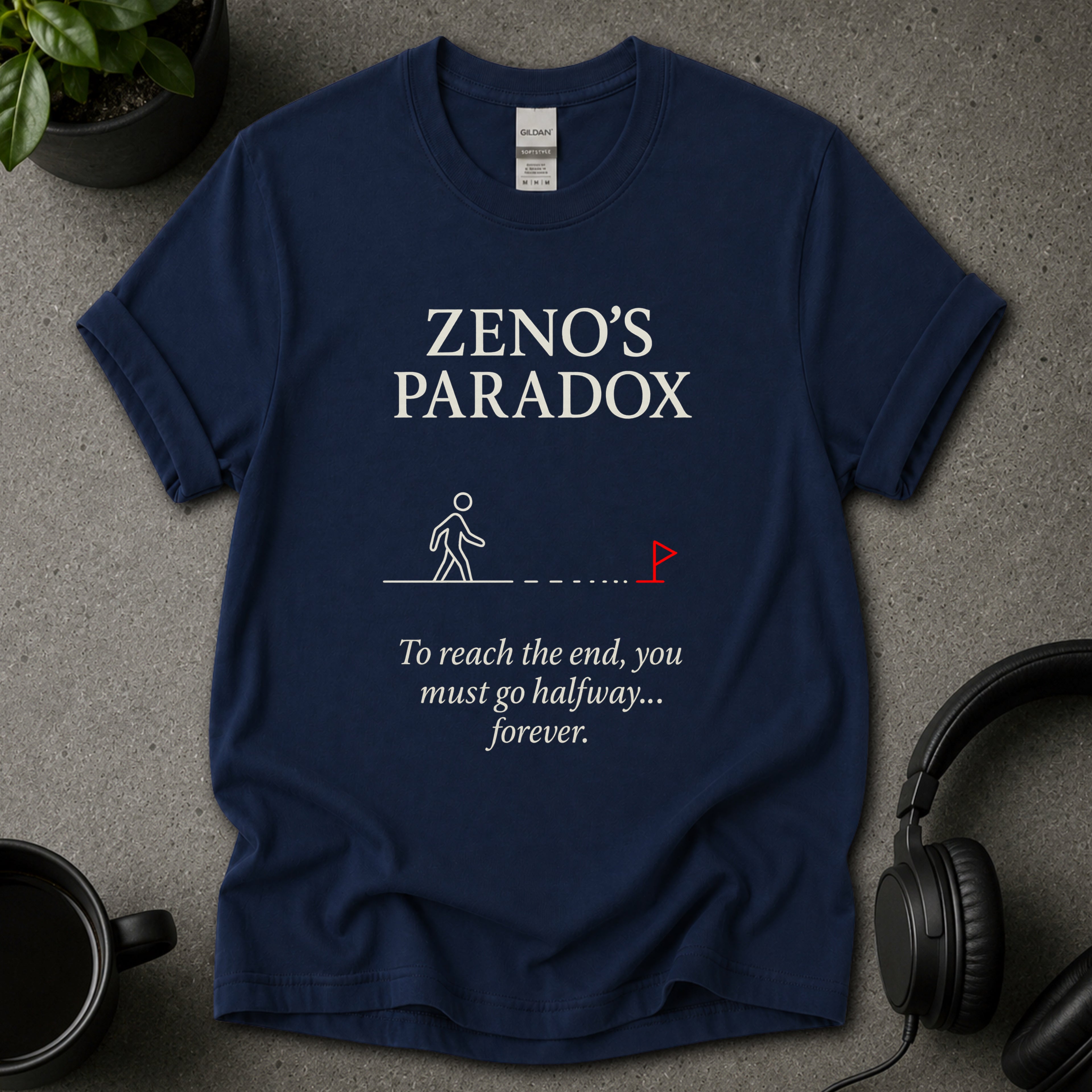Zeno's Paradox T-Shirt