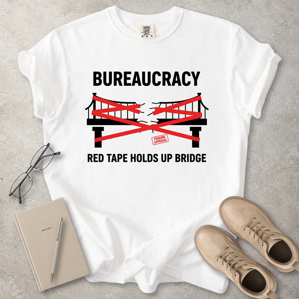 Red Tape Bureaucracy Office Humour T-Shirt