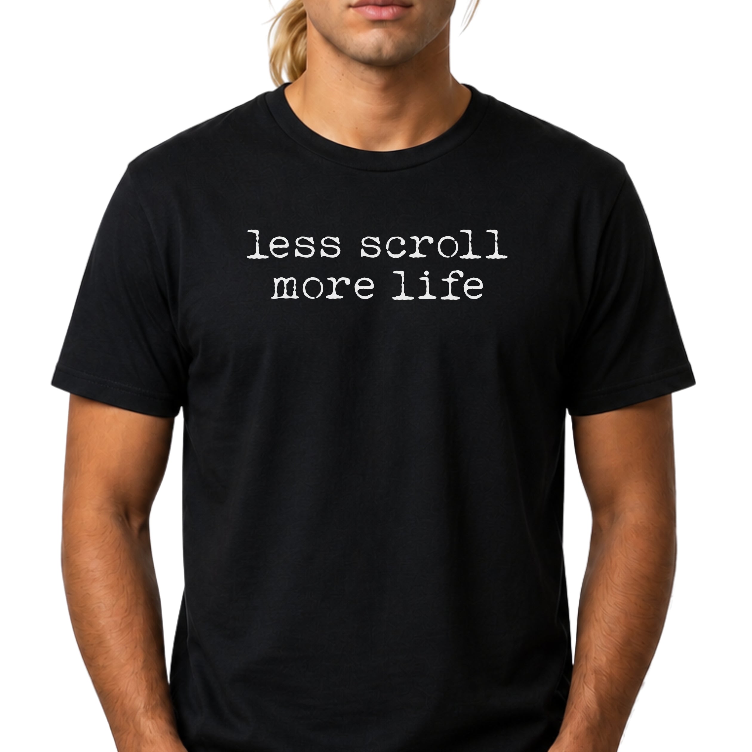 Less Scroll T-Shirt