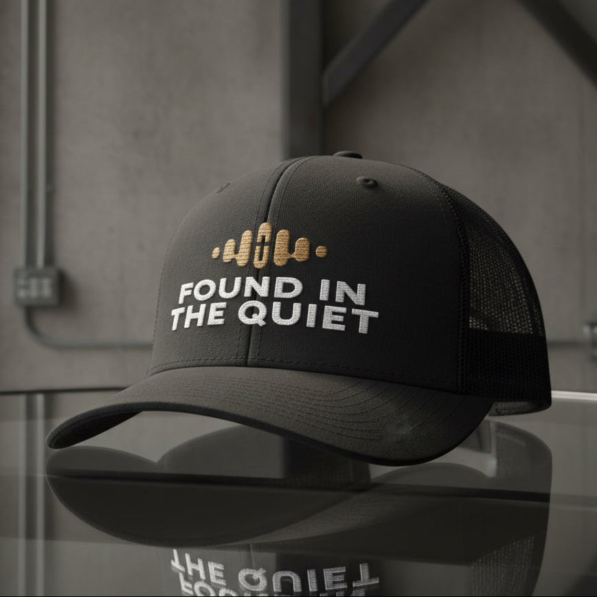 Quiet Soundwave Trucker Cap in Black — found in the quiet, soundwave, Richardson 112 christian trucker cap
